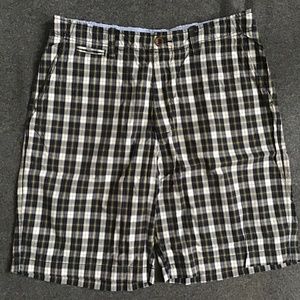 Men’s J.Crew 10” Tartan Plaid Check Short 33 Blue